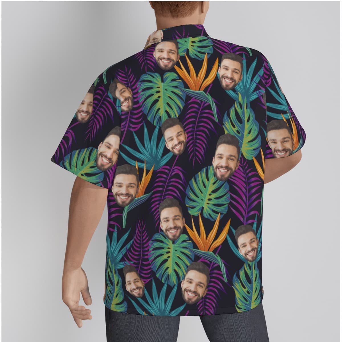Own Face Hawaiian Shirt For Men (3)