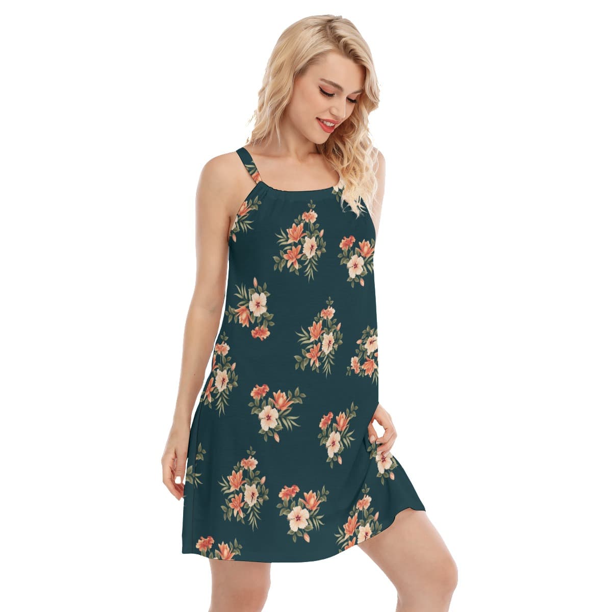Tropical Hawaiian Dress (2)