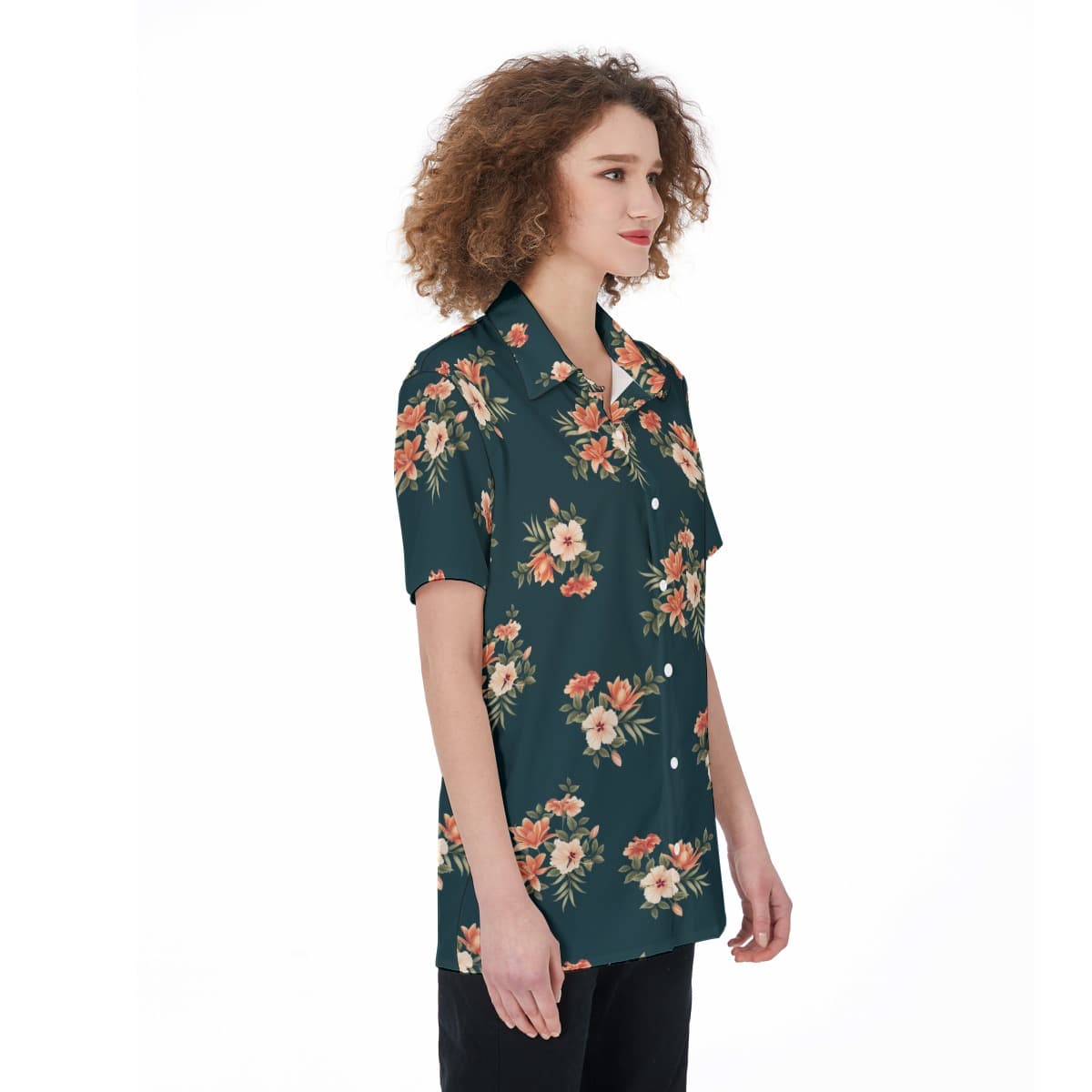 Tropical Hawaiian Shirt For Women (2)