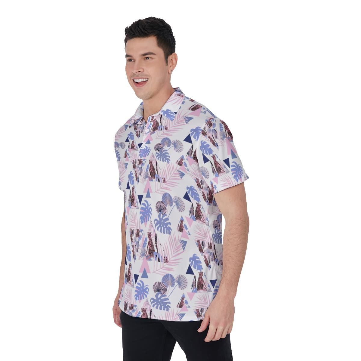 Wildlife Animal Men’s Golf Shirt (1)