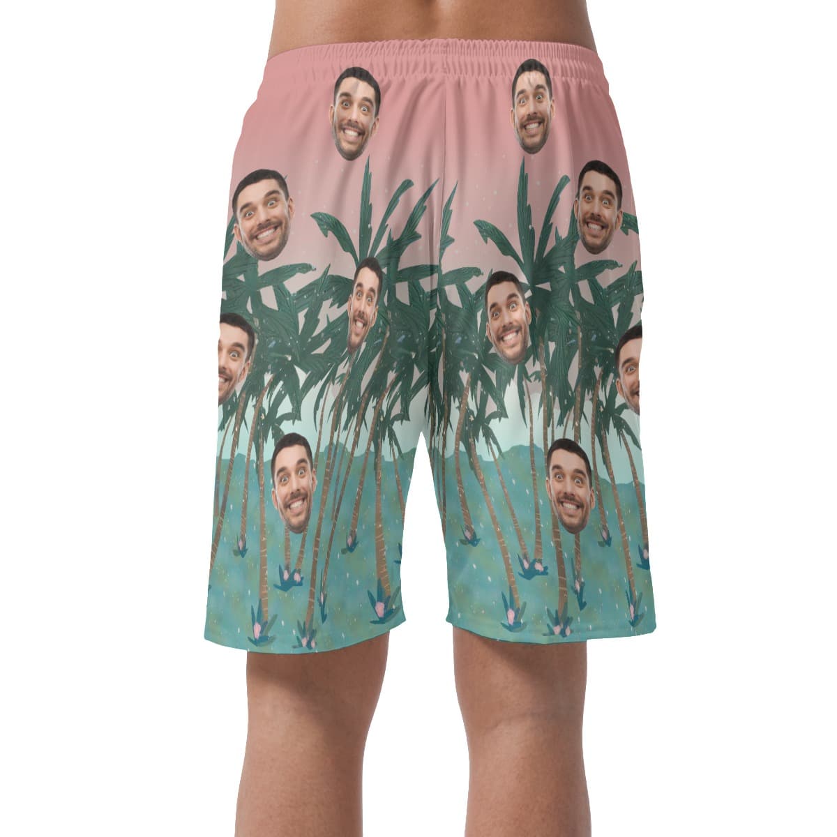 Custom Face Board Shorts For Men (4)
