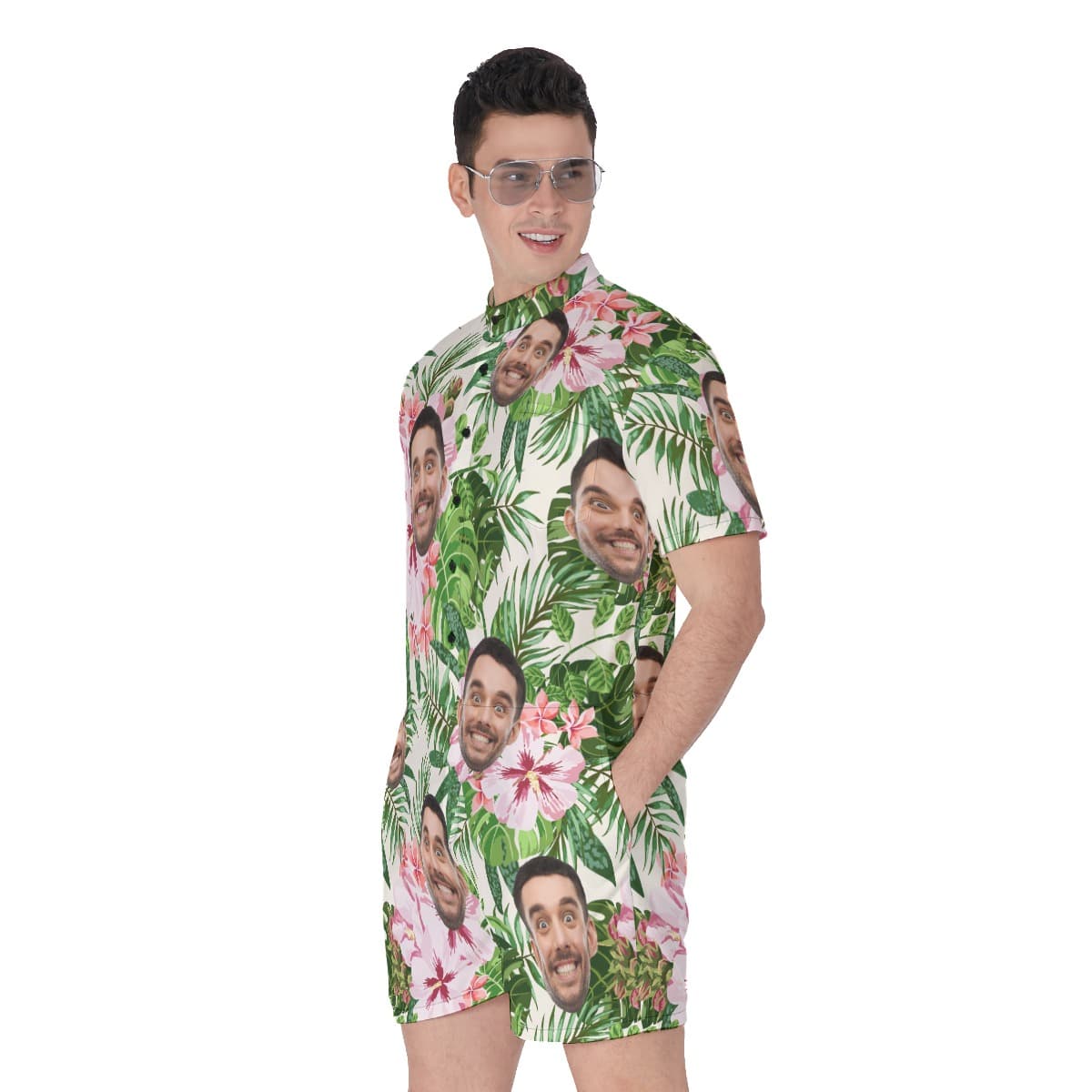 Funny Custom Face Romper For Men (3)