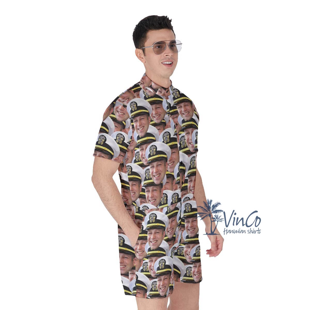 Custom Face Veteran Romper For Men (2)