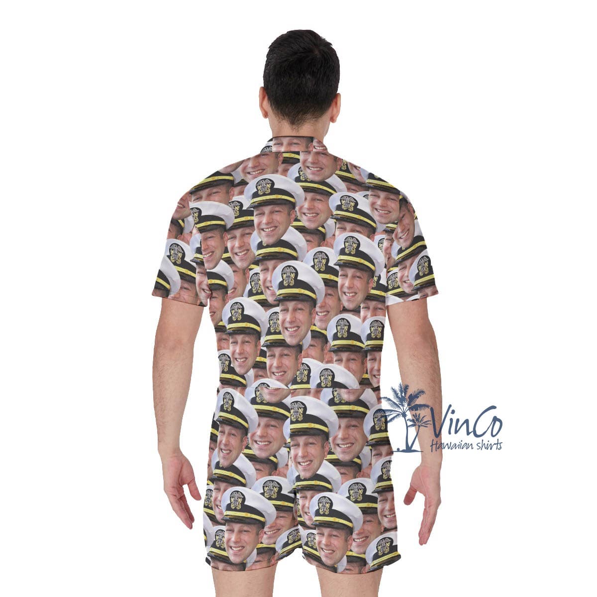 Custom Face Veteran Romper For Men (4)