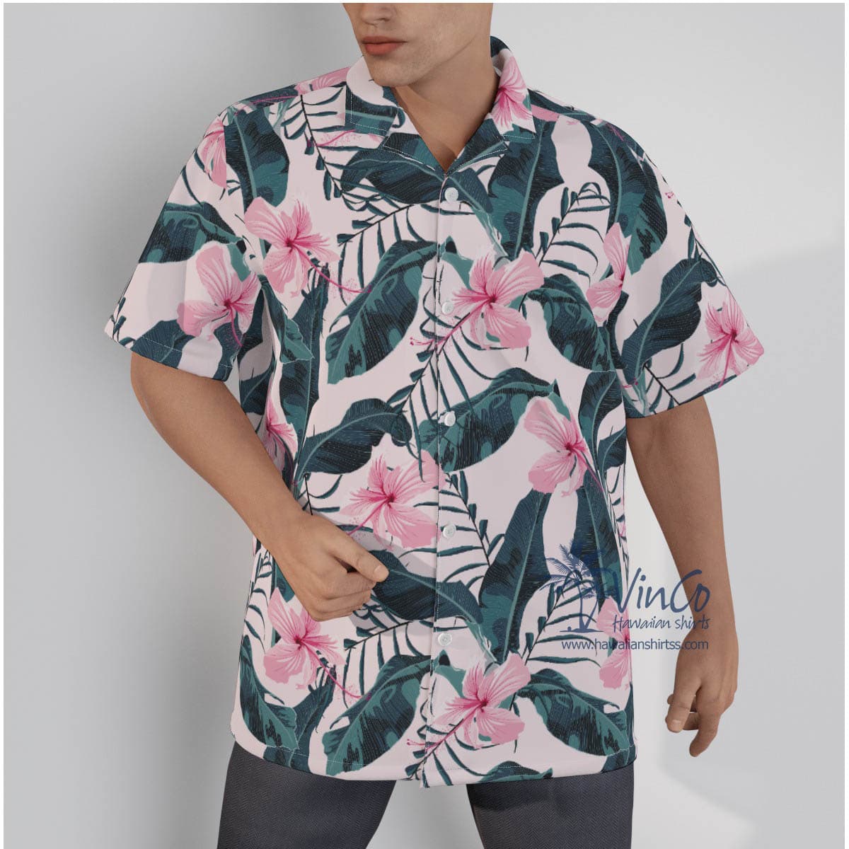 Men’s Cotton Tropical Shirts (2)
