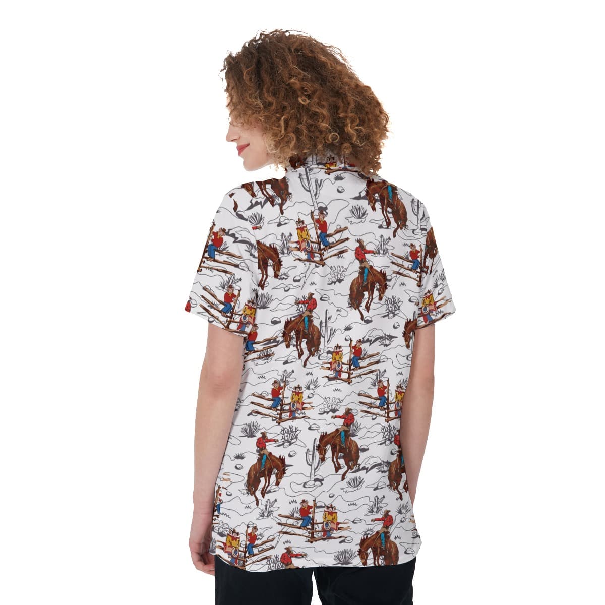 Cowboy Women’s Golf Shirt (4)