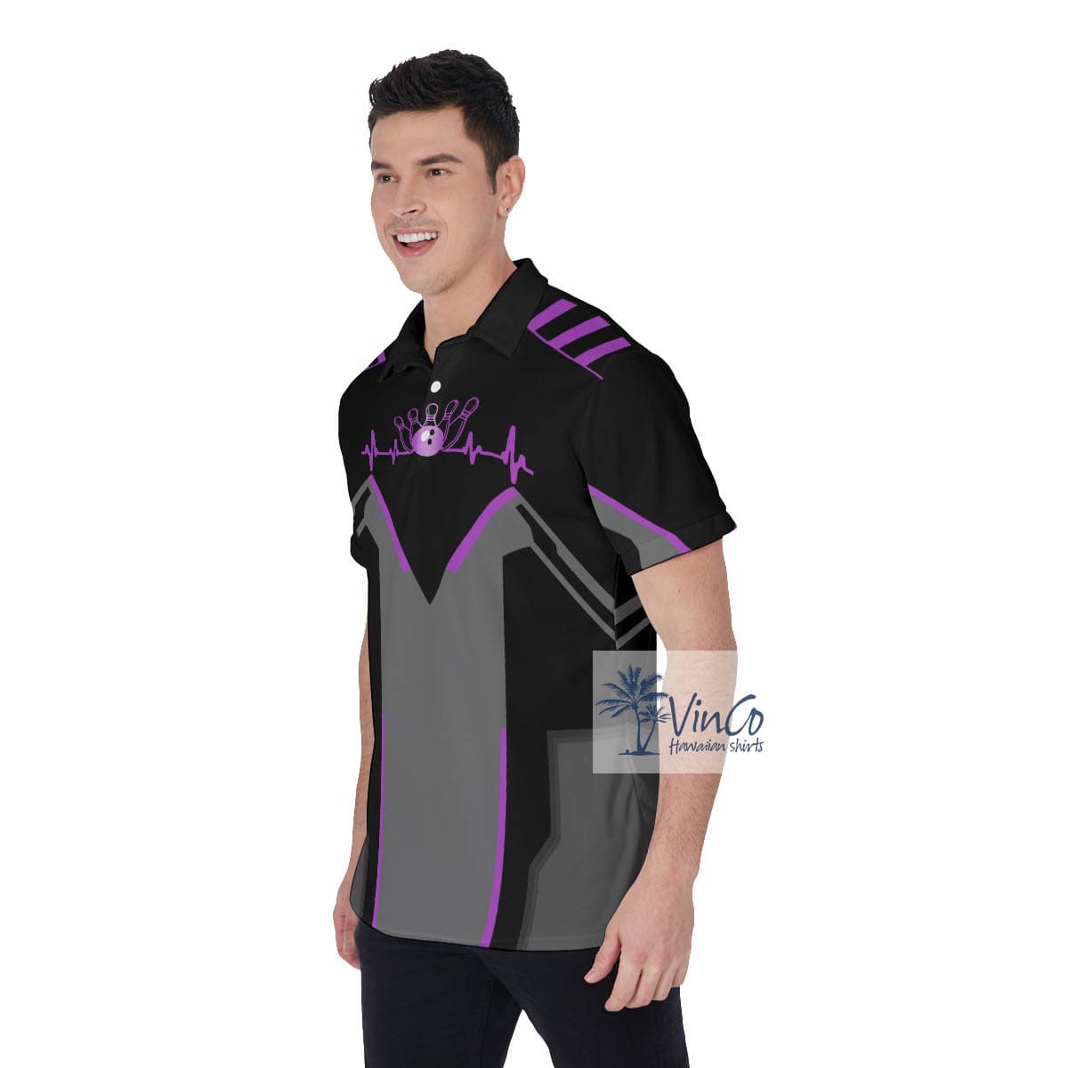 Custom Name Men’s Bowling Shirt (1)