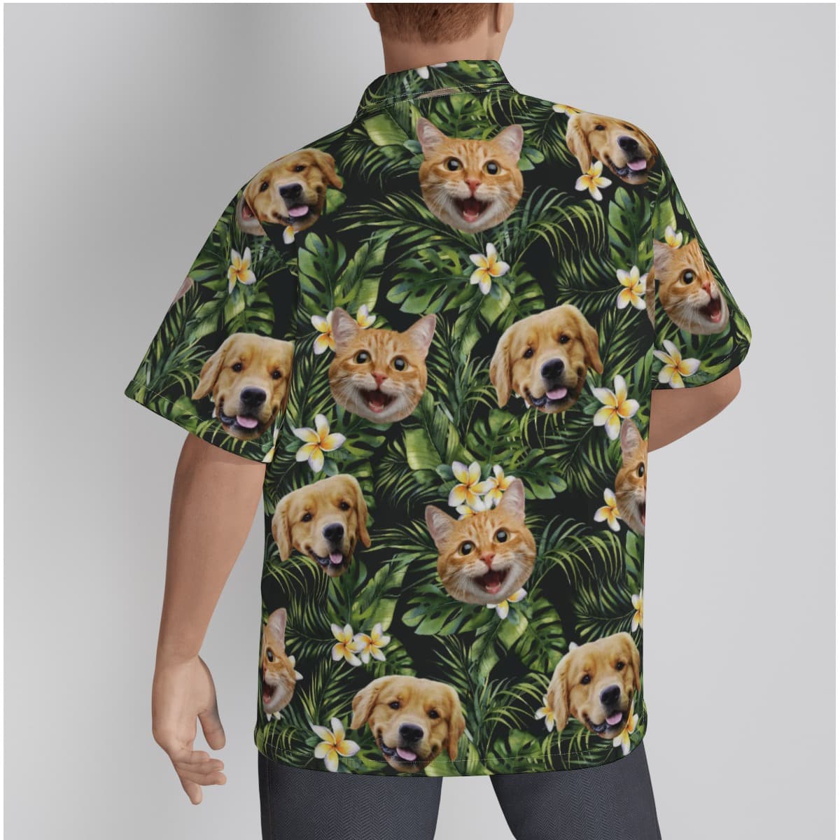 Custom Your Pet Face Aloha Shirt (1)
