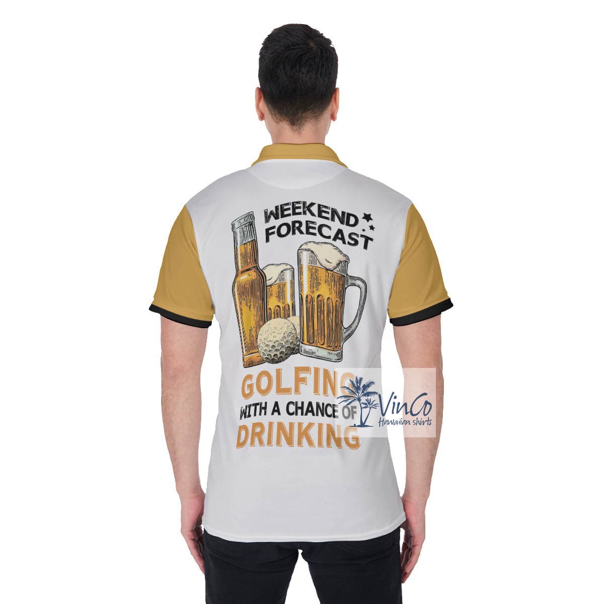 Funny Beer Men’s Golf Shirt (1)