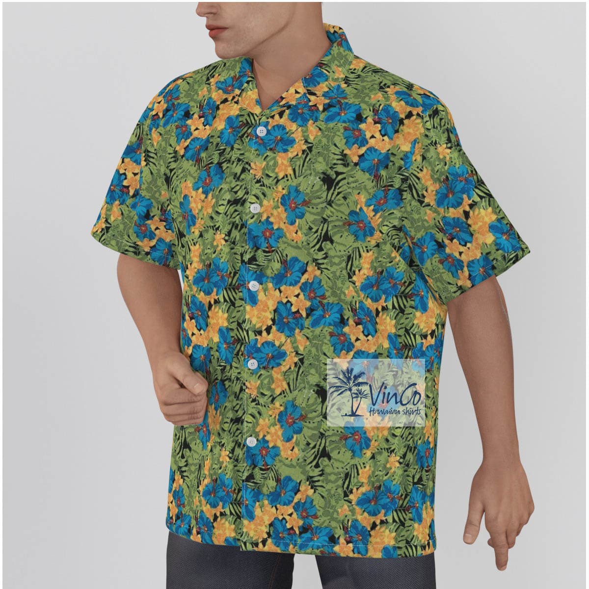 Men’s Cotton Tropical Shirts (3)