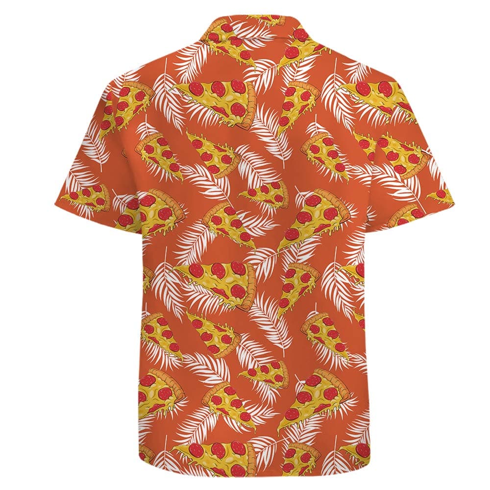 Pizza Cotton Hawaiian Shirt (1)