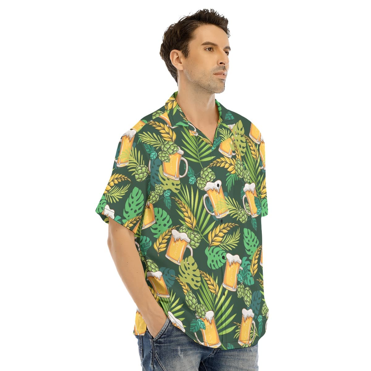 Beer Tropical Hawaiian Shirt (2)