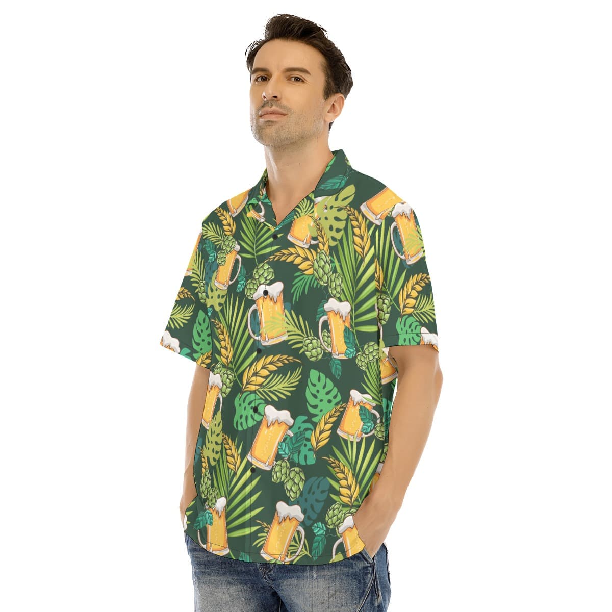 Beer Tropical Hawaiian Shirt