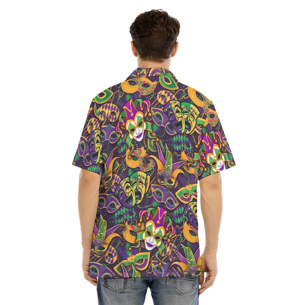 Happy Mardi Gras Hawaiian Shirt (4)