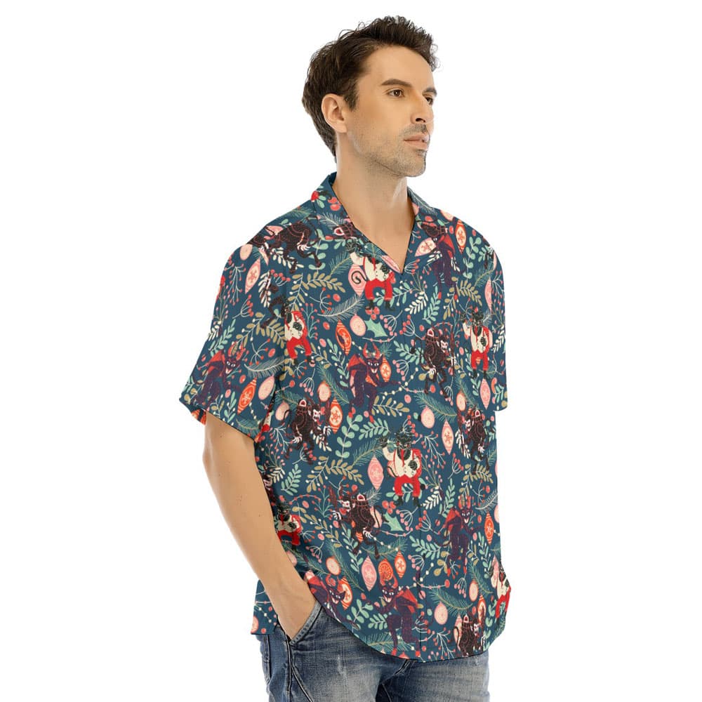 Krampus Christmas Hawaiian Shirt (3)