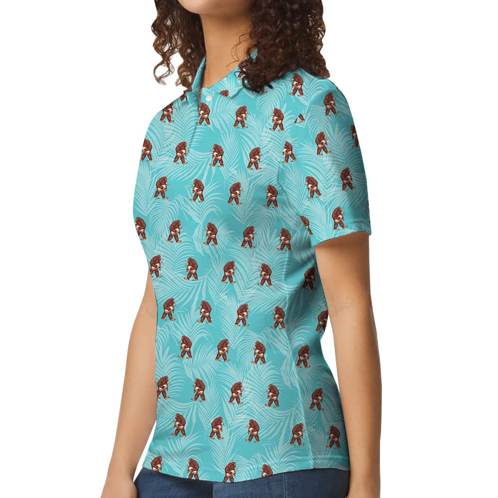 Bigfoot Golf Polo Shirt For Women1