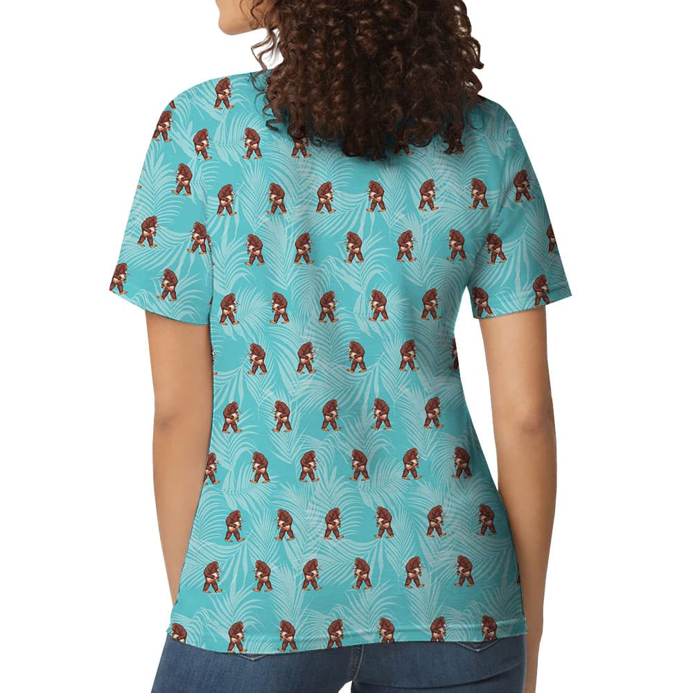 Bigfoot Golf Polo Shirt For Women2