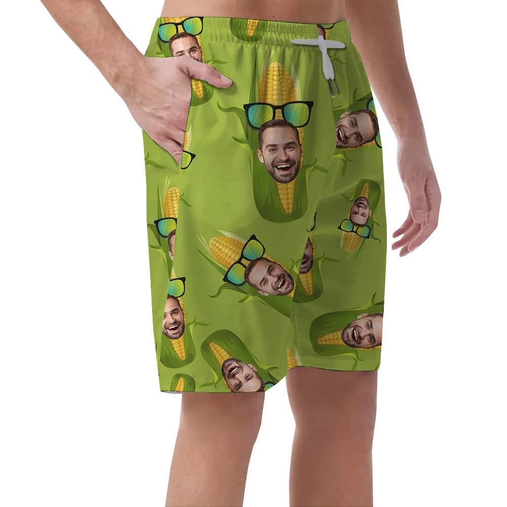 Custom Face 12- Men’s shorts_right