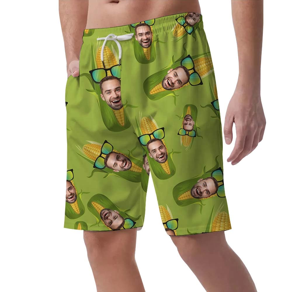 Custom Face 13- Men’s shorts_left