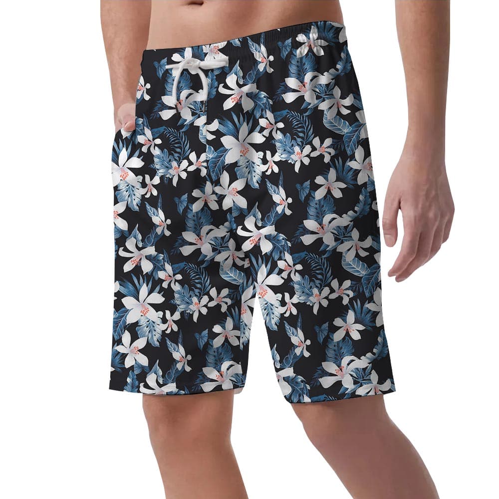 Flower Hawaiian 13- Men’s shorts_left