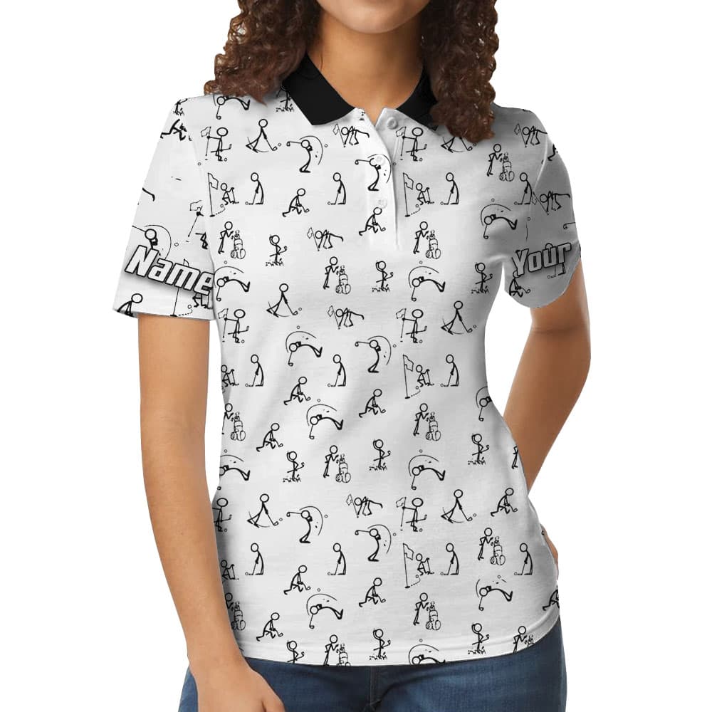 Golf Lover Icon Women's Polo Shirt4