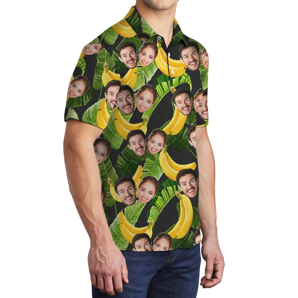 Banana 8- Men polo side