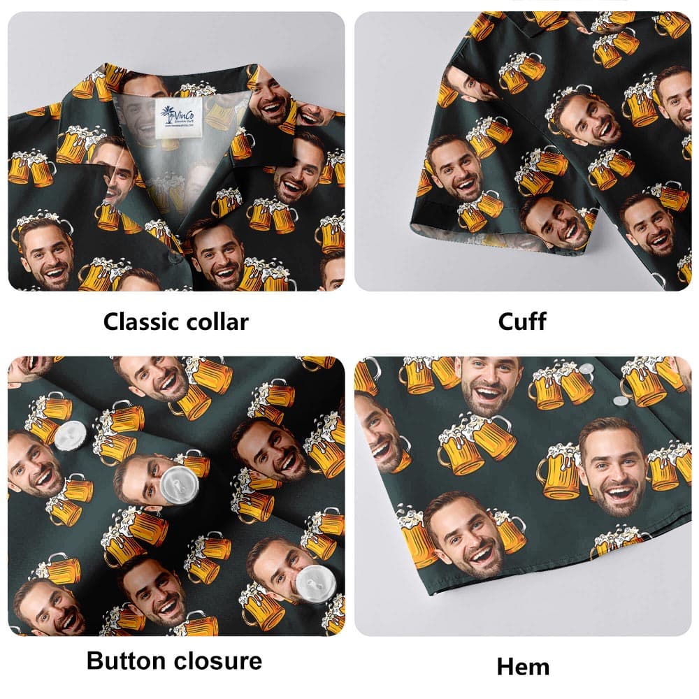 Beer 5- Hawaiian shirt details