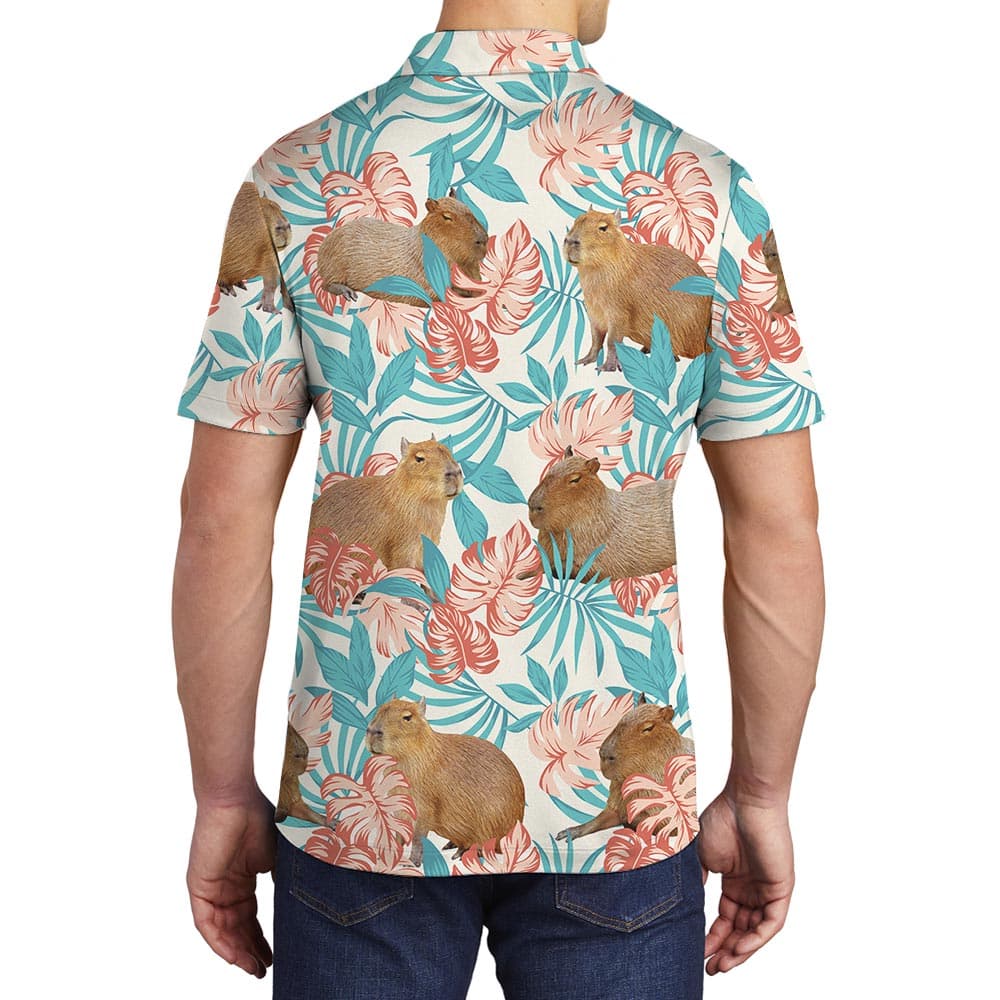 Capybara 7- Men polo Back