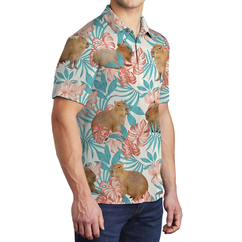 Capybara 8- Men polo side