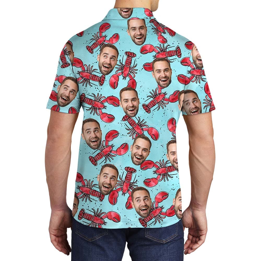 Crab 7- Men polo Back