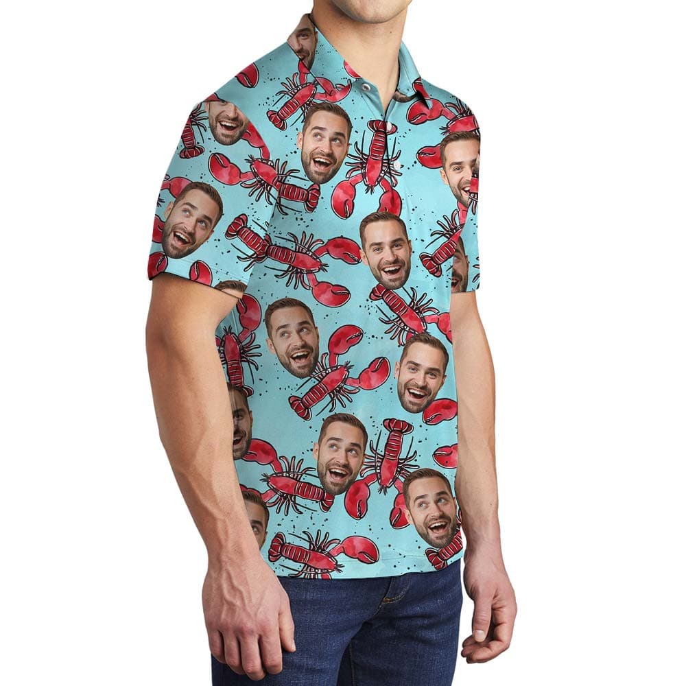 Crab 8- Men polo side