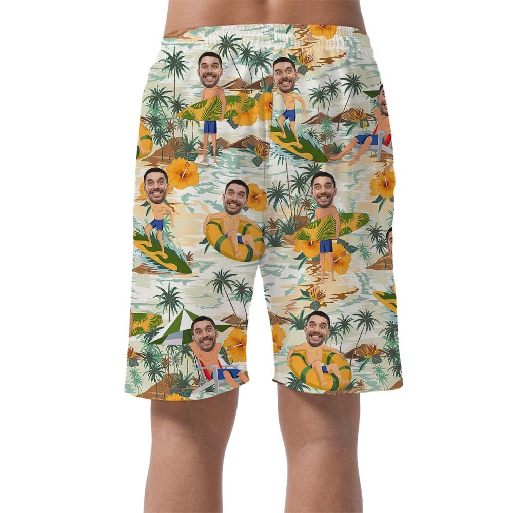 Custom 11- Men’s shorts_back