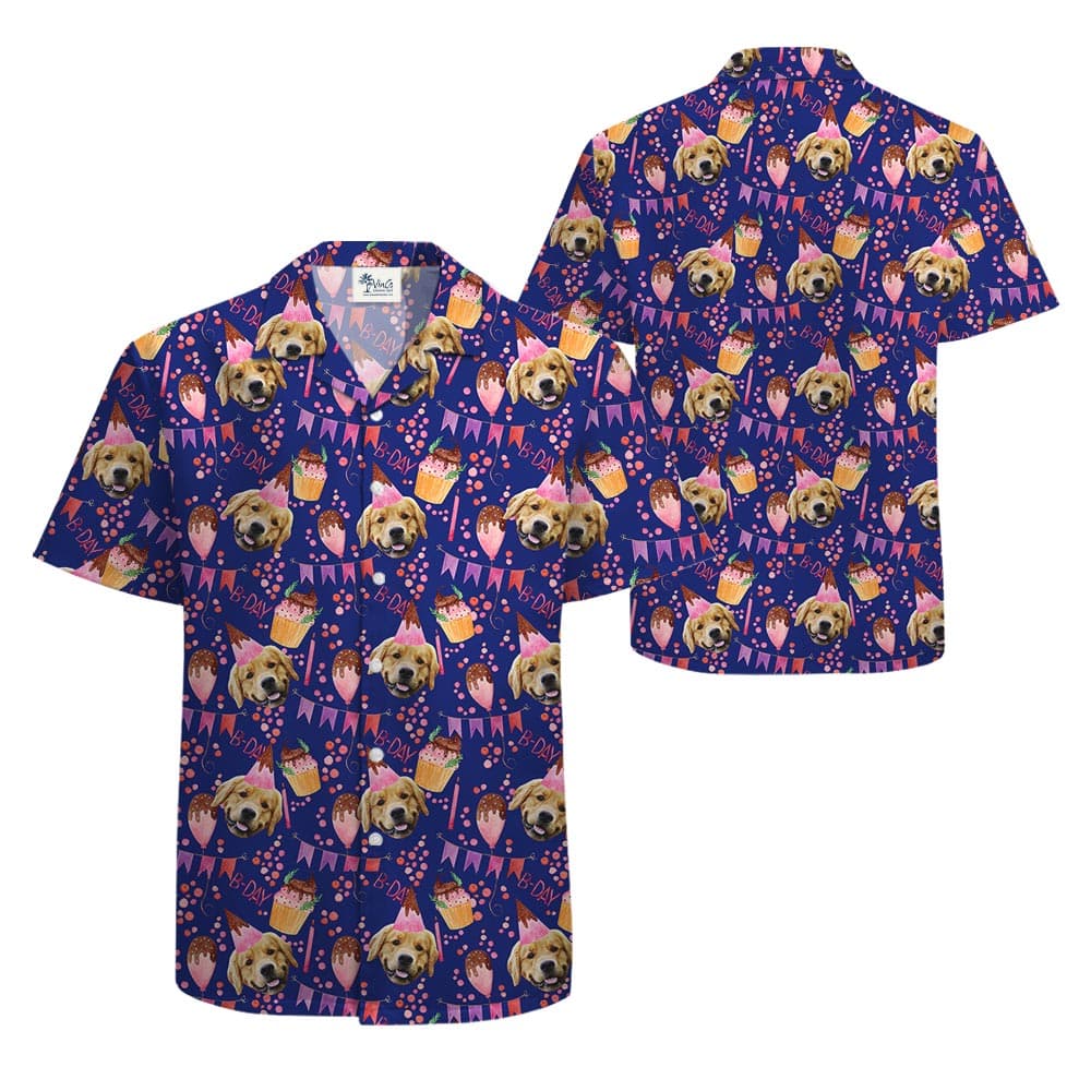 Custom 2- Hawaiian shirt_front back