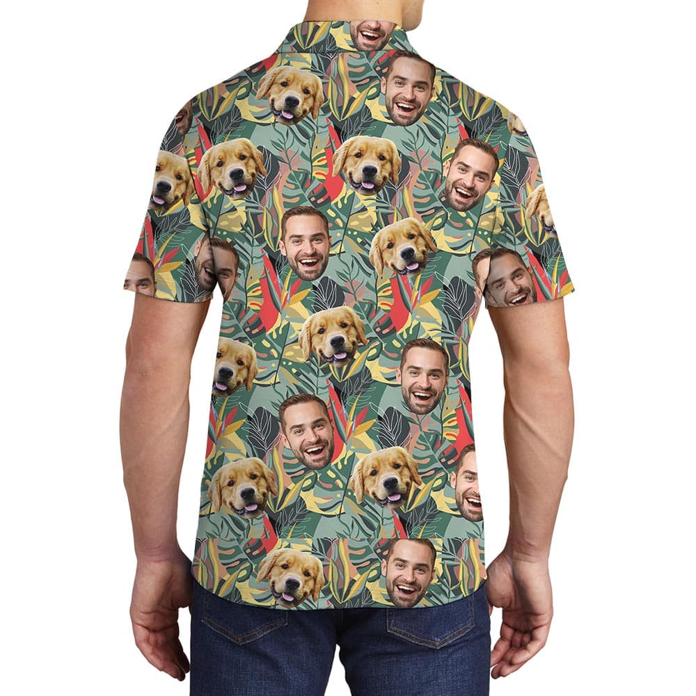 Custom 7- Men polo Back