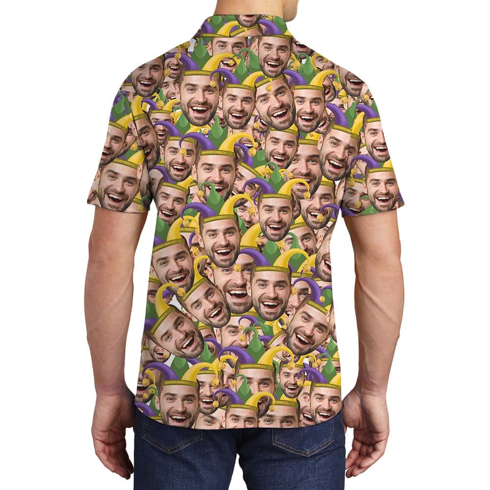 Custom 7- Men polo Back