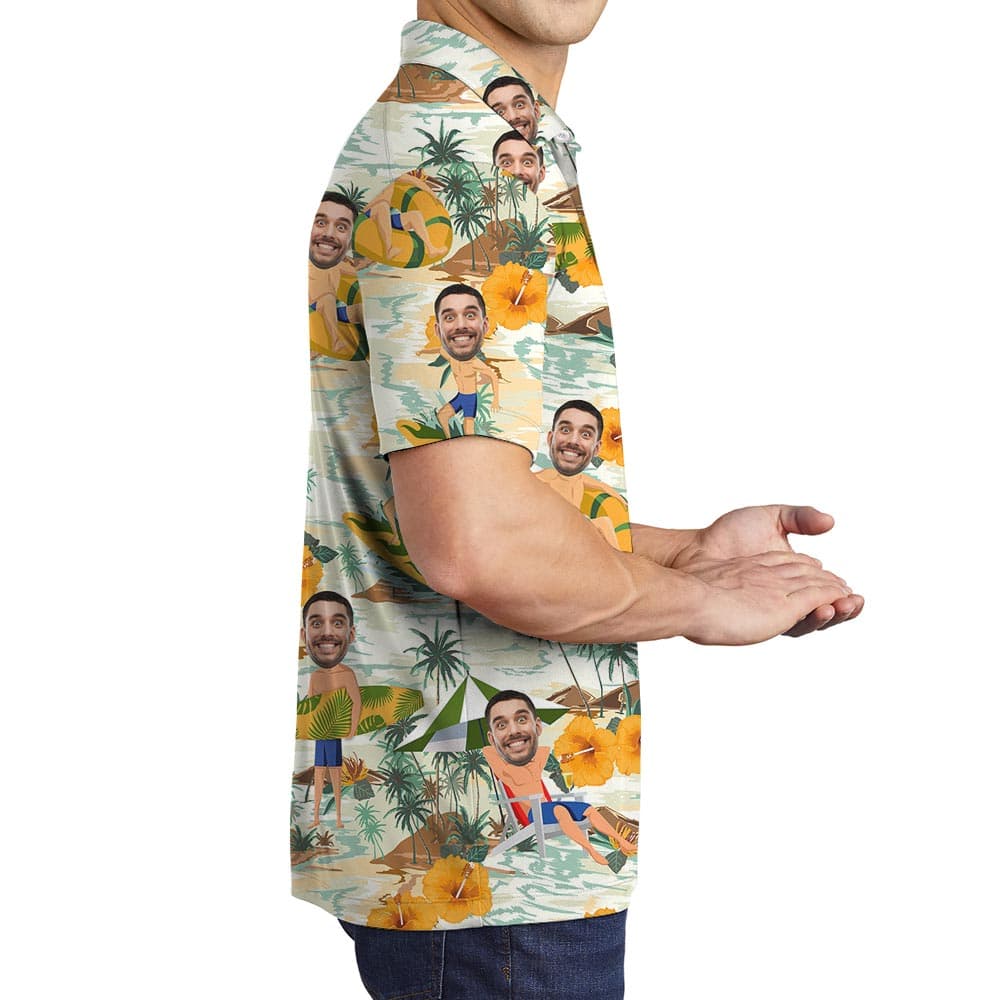 Custom 9- Men polo right