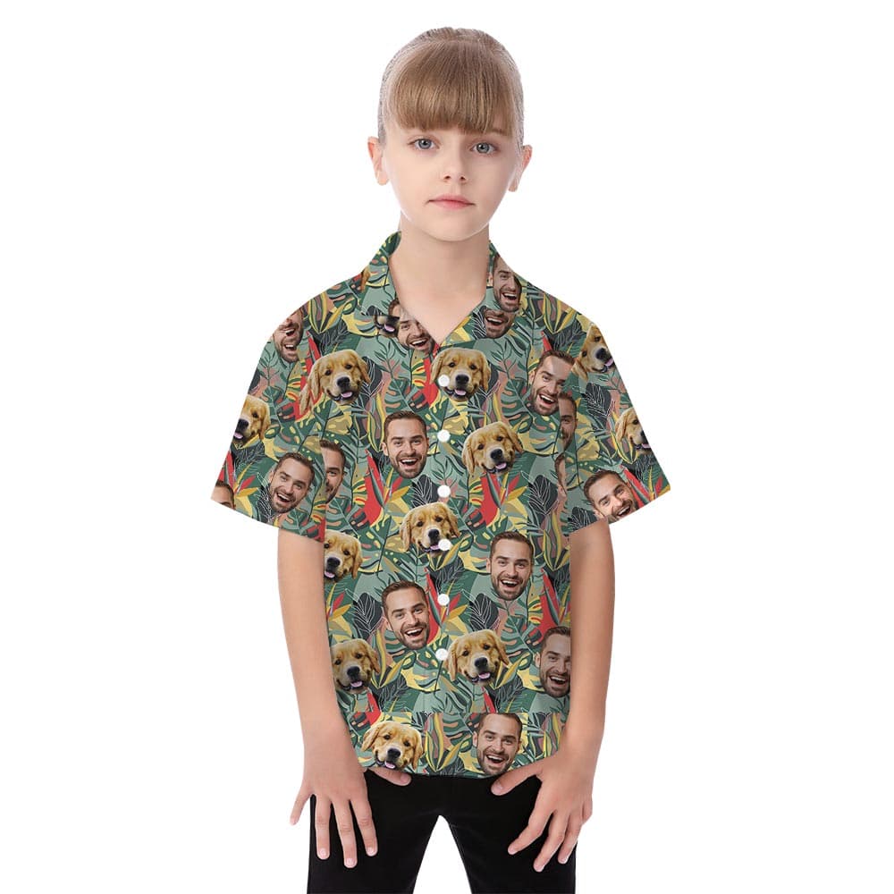 Custom girl hawaiian shirt
