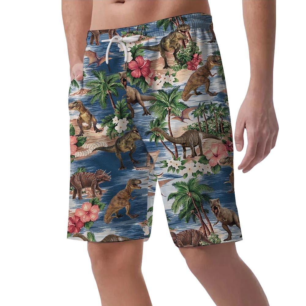 Dinosaur13- Men’s shorts_left