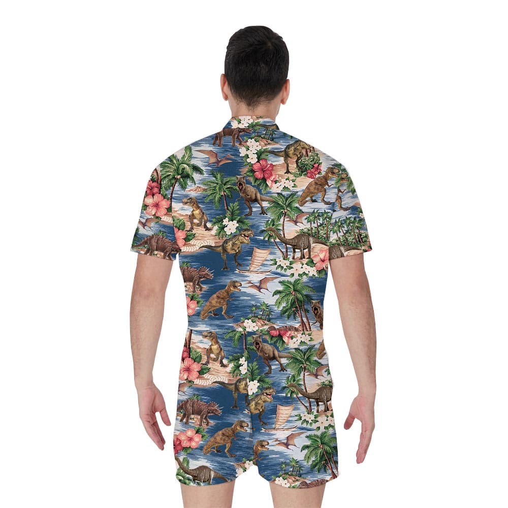 Dinosaur15- Men’s romper_back