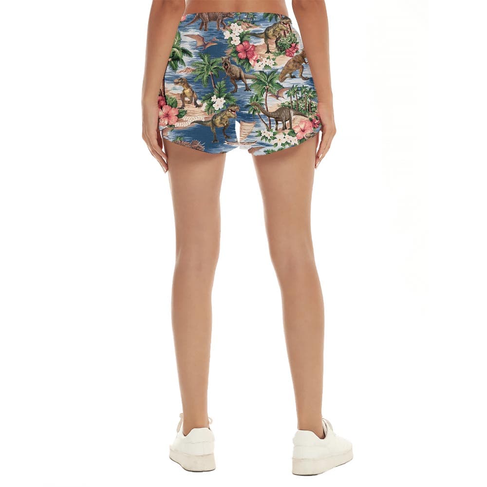 Dinosaur22- Women’s shorts_Back