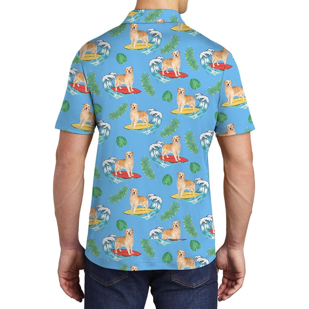 Dog 7- Men polo Back