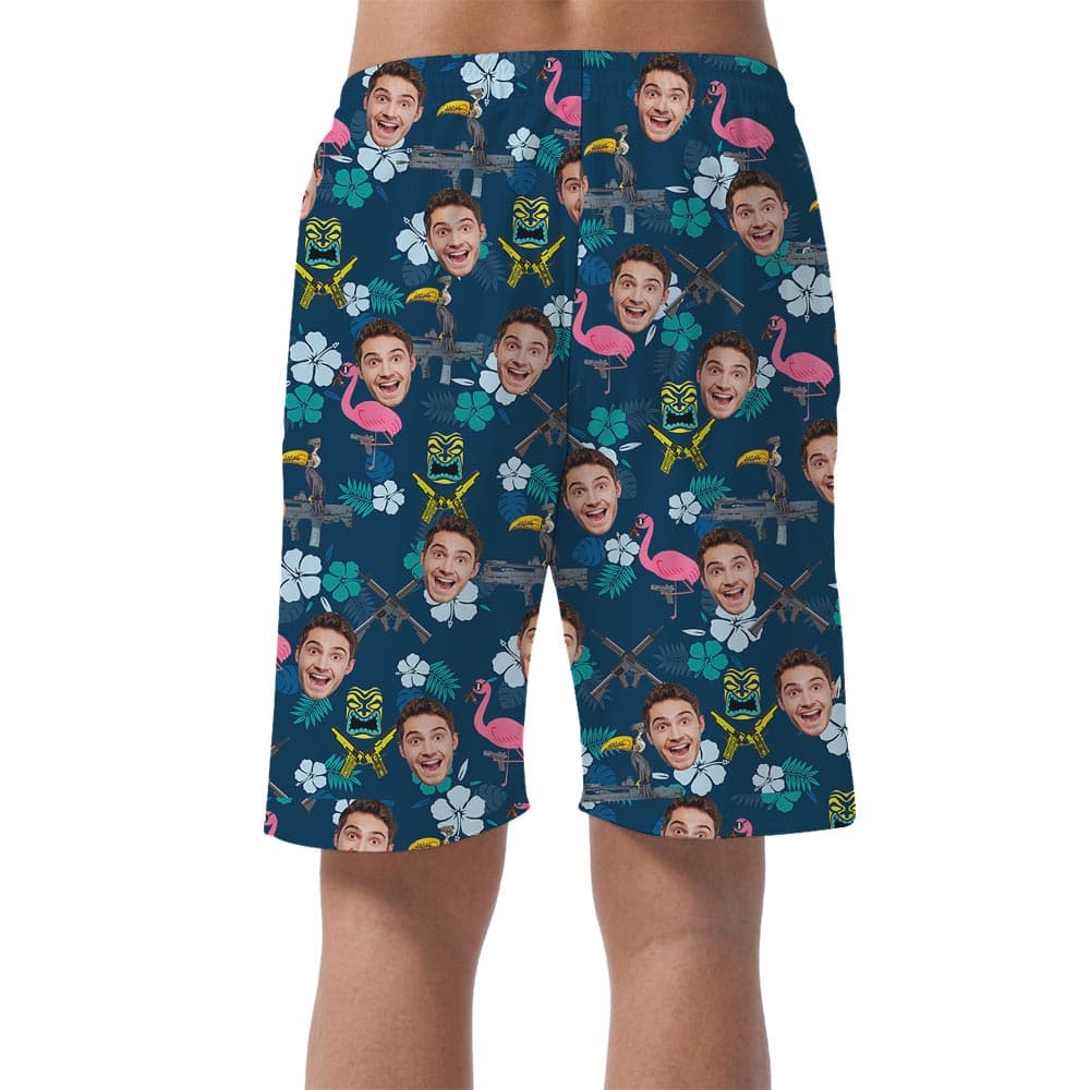 Flamingo 11- Men’s shorts_back
