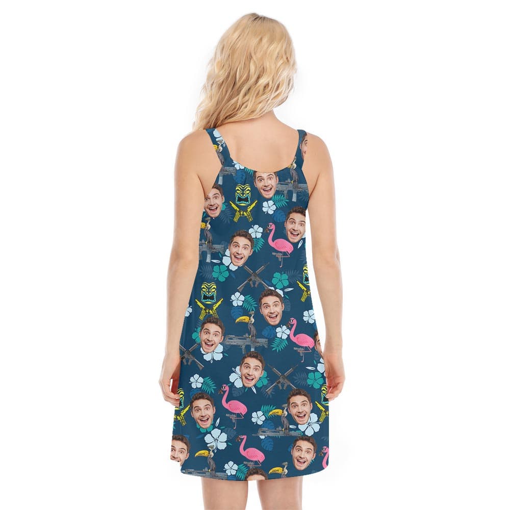 Flamingo 17- Women’s Dress_back