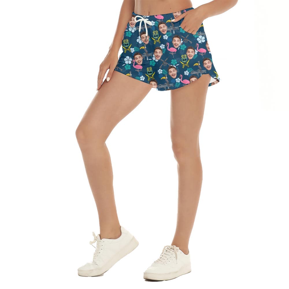 Flamingo 21- Women’s shorts_Left