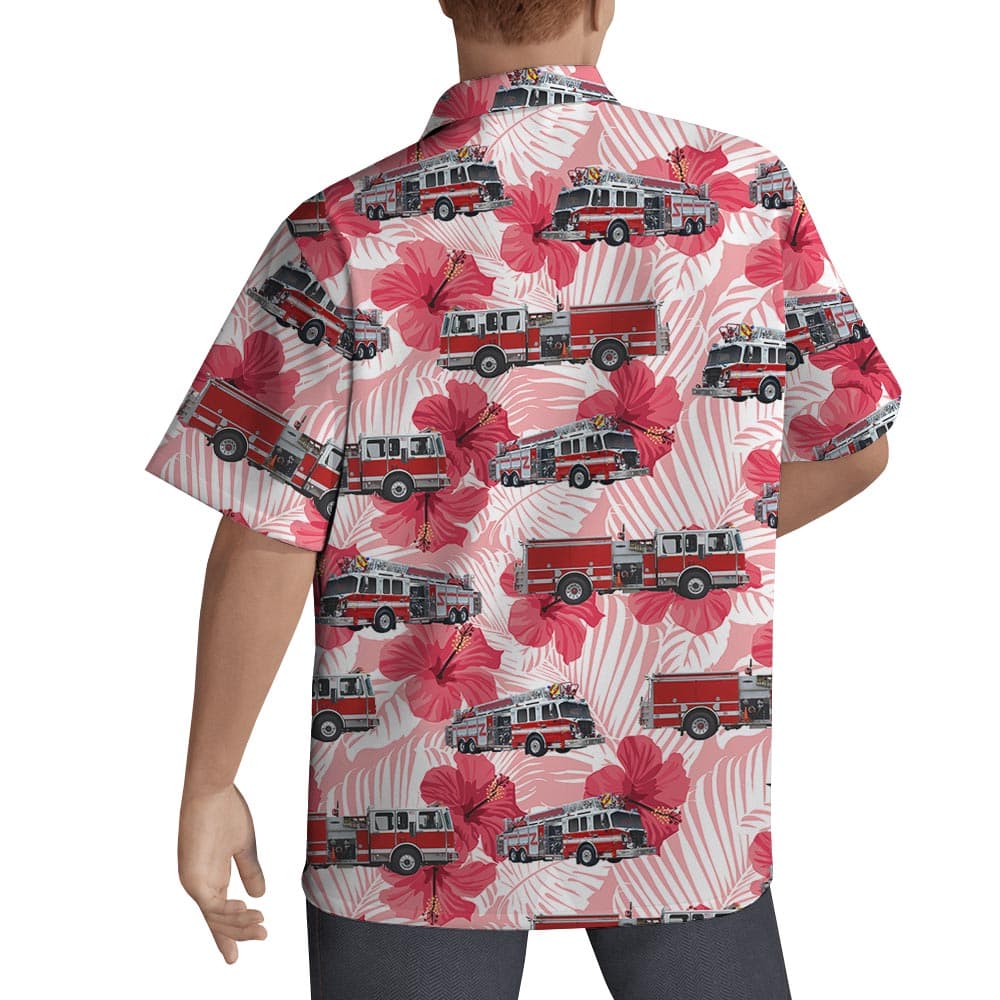 Hibiscus 3- Men’s Hawaiian Shirt_back