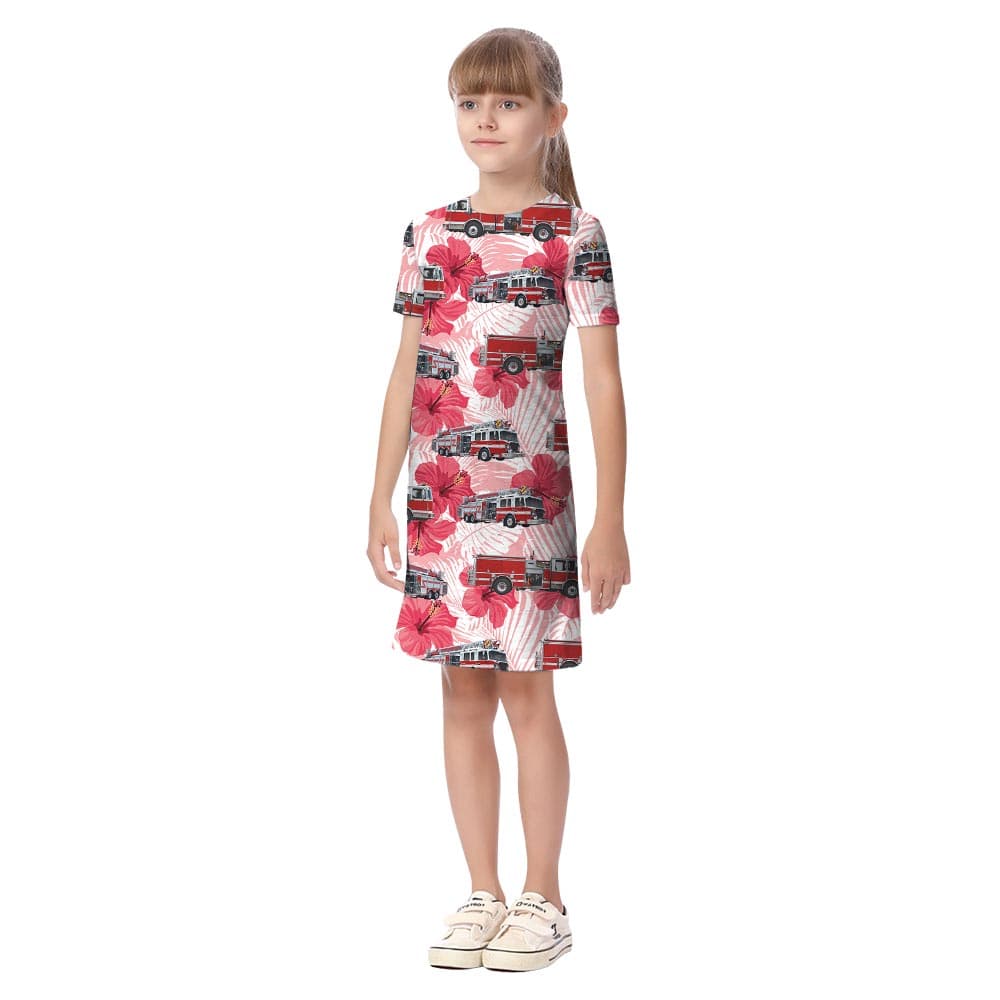 Hibiscus girl dress