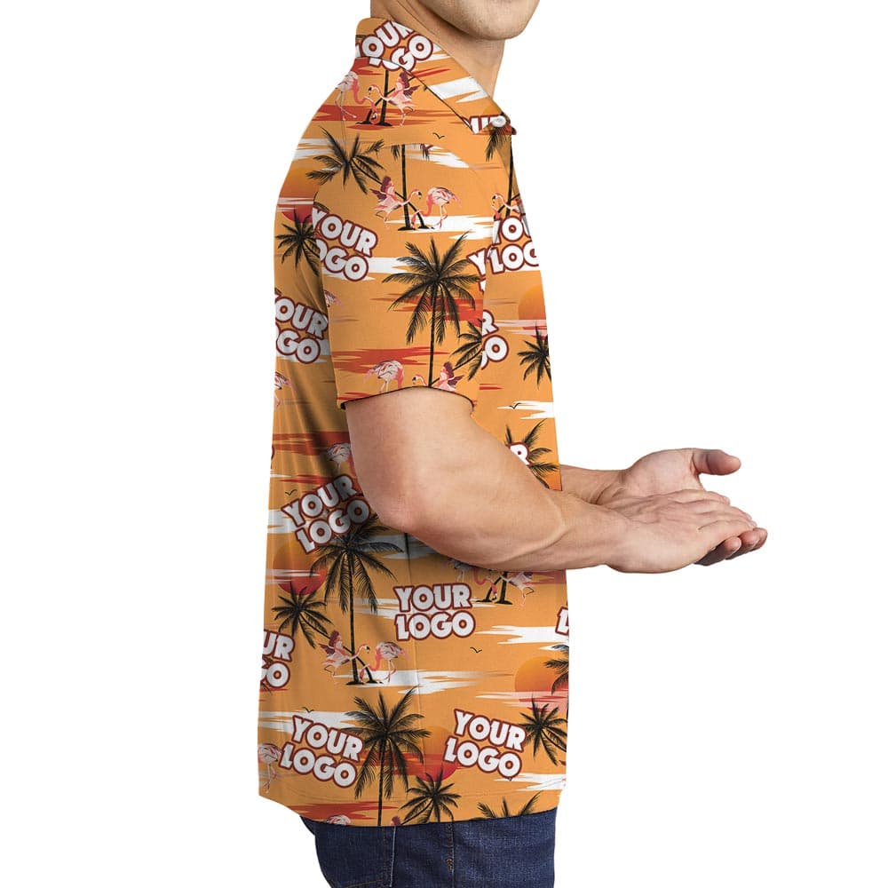 Logo 9- Men polo right