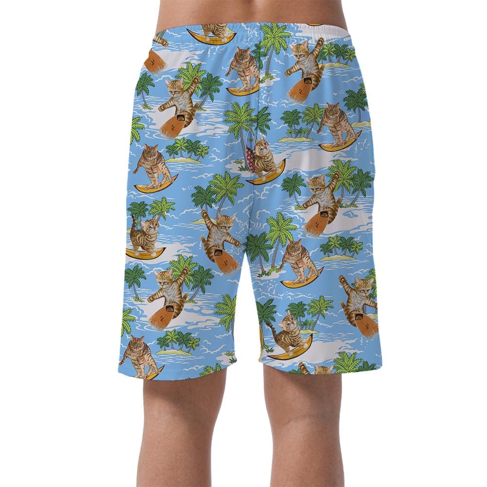 Meow 11- Men’s shorts_back