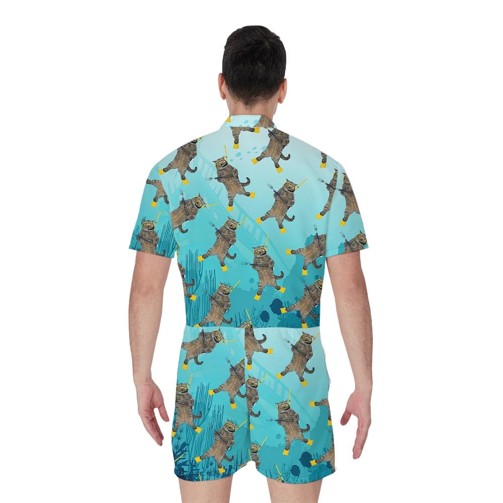 Meow 15- Men’s romper_back