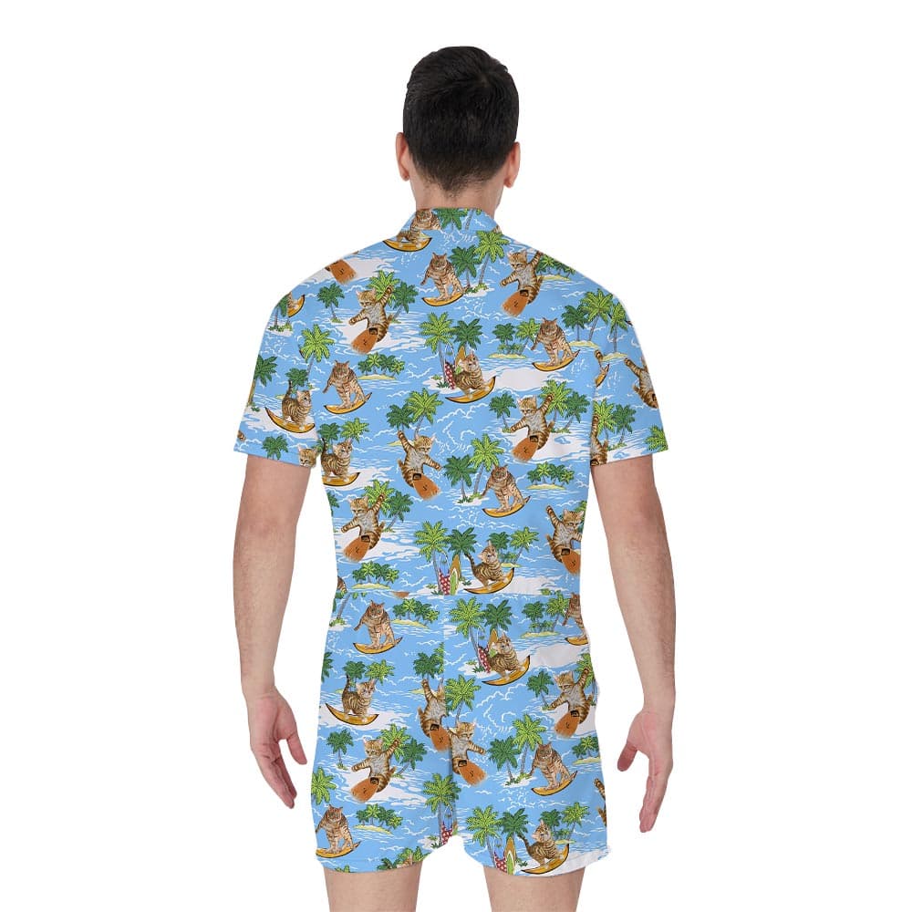 Meow 15- Men’s romper_back